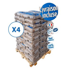 granulés de bois Woodstock 264 sacs - 4 palettes